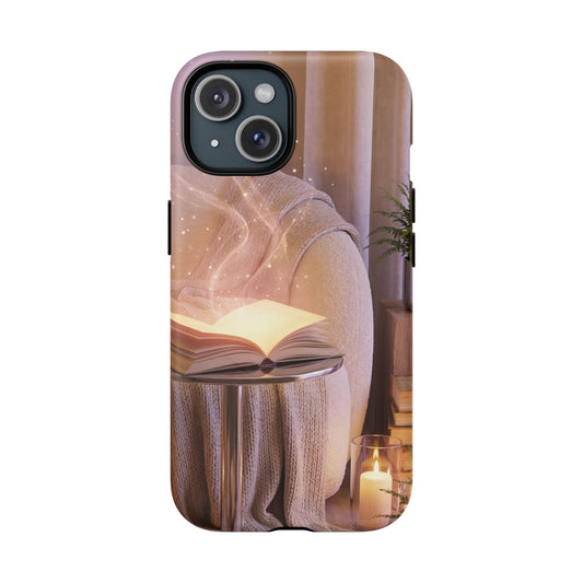 Rincón Mágico de Lectura - Funda Magnética Resistente para Teléfono — Carcasa para iPhone