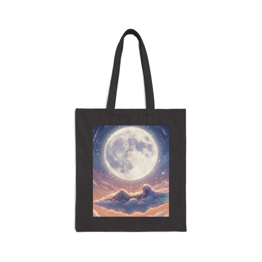 Luminous Night Sky - Canvas Tote Bag