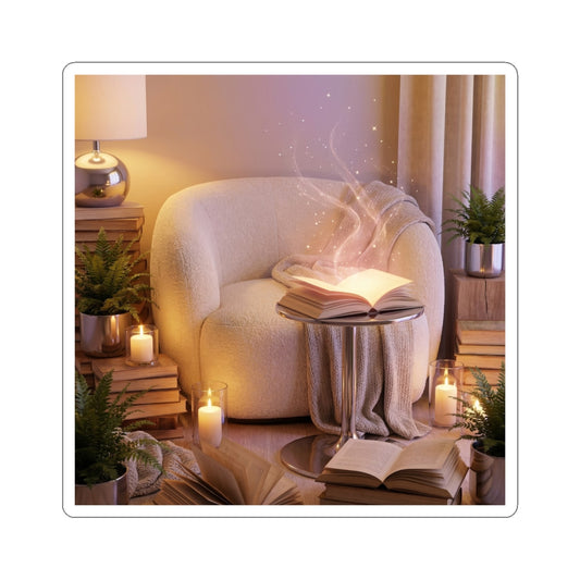 Magical Reading Corner - Kiss-Cut Sticker Decal