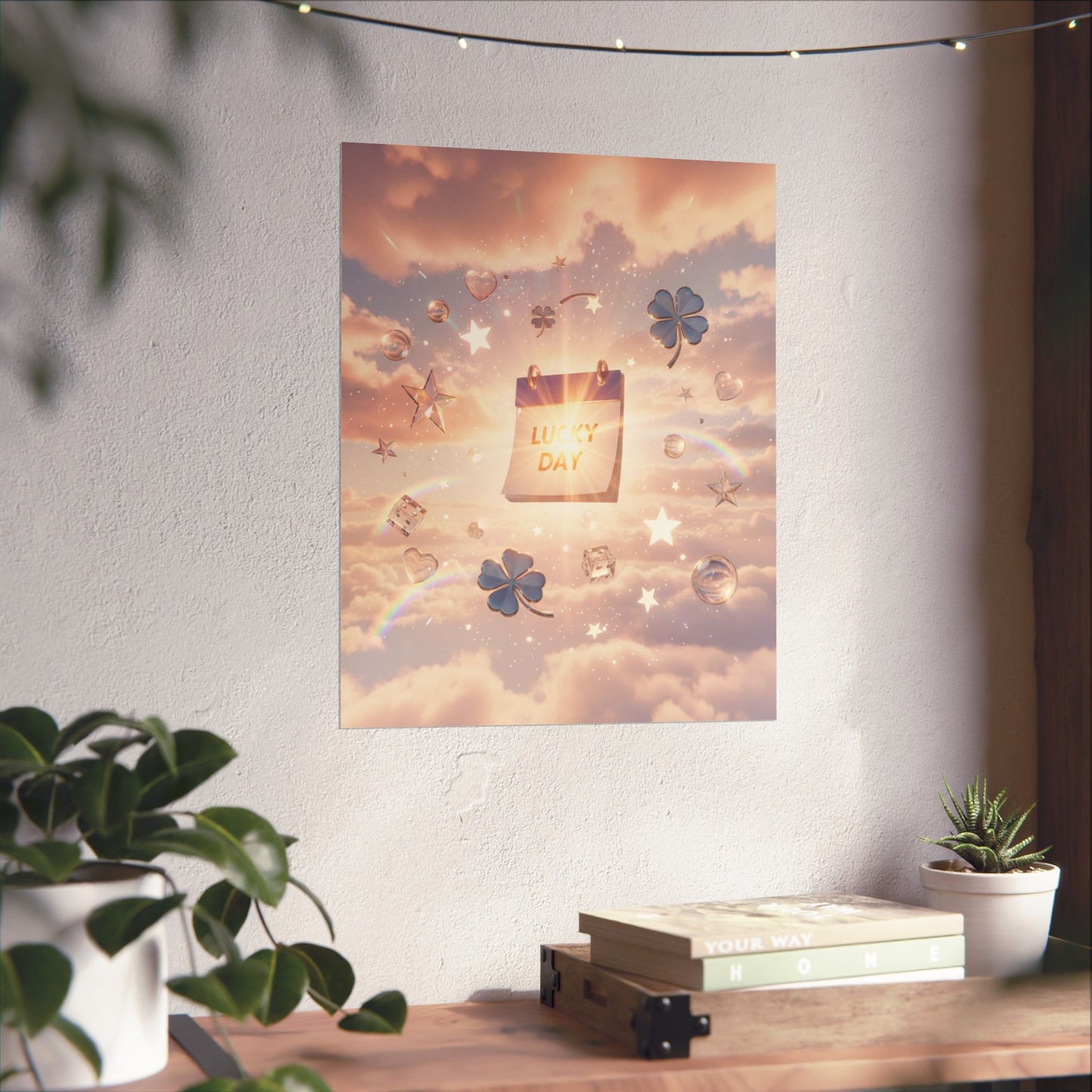 Lucky Day - Matte Vertical Art Print