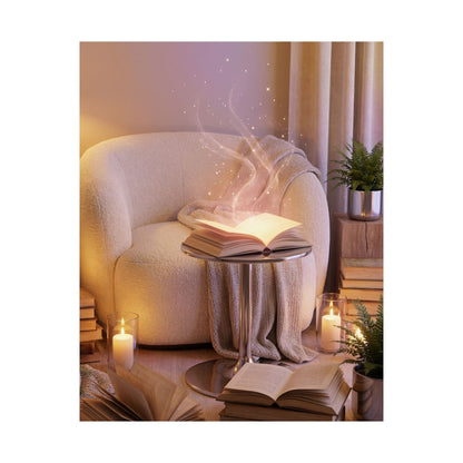 Magical Reading Corner - Matte Vertical Art Print