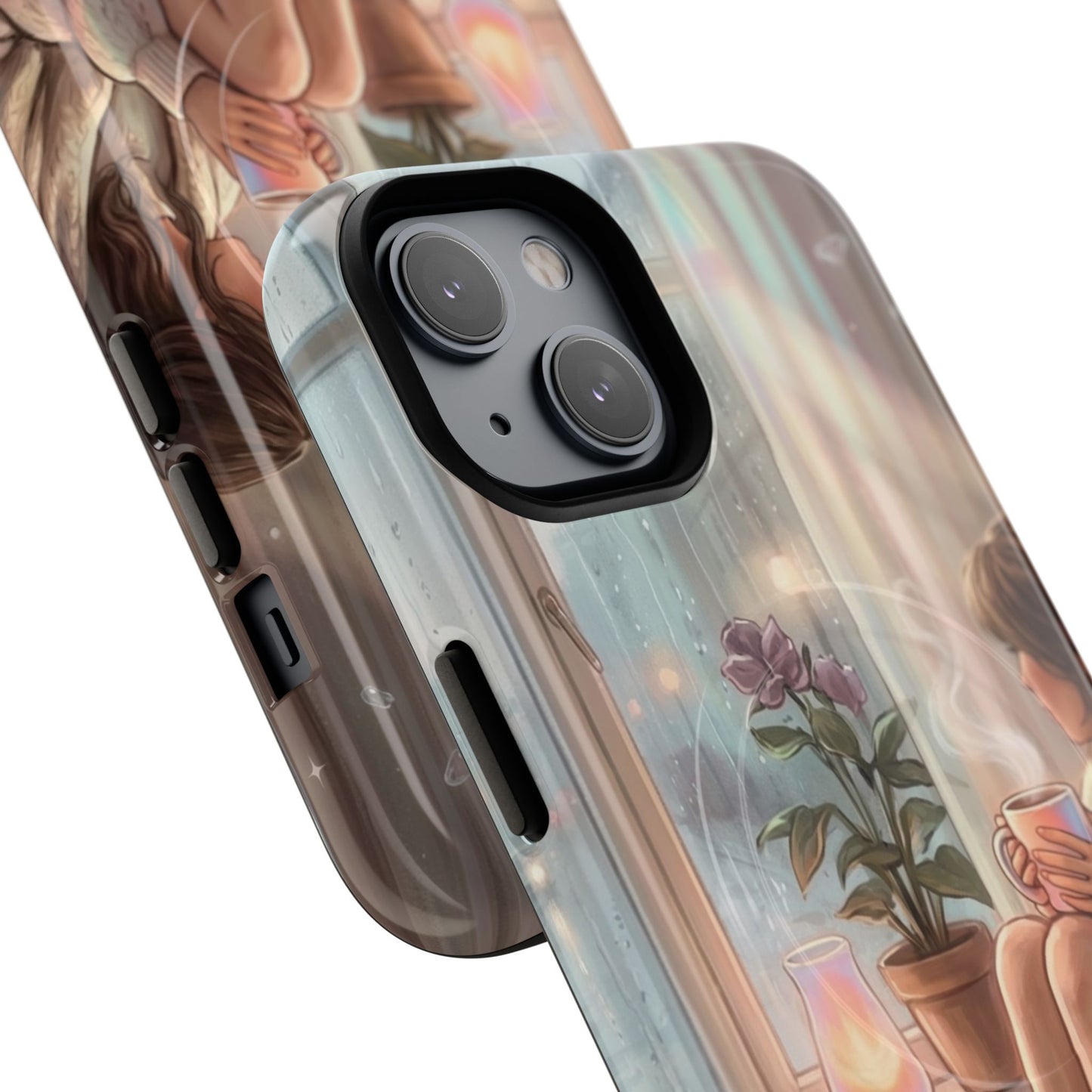 Cozy Rainy Day Tough Magnetic Phone Case — iPhone Cover