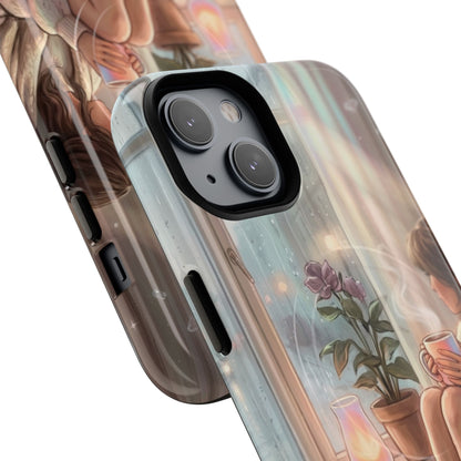 Cozy Rainy Day Tough Magnetic Phone Case — iPhone Cover