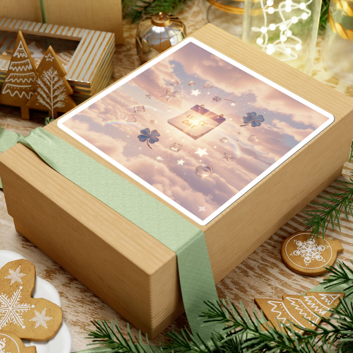 Lucky Day - Kiss-Cut Sticker Decal