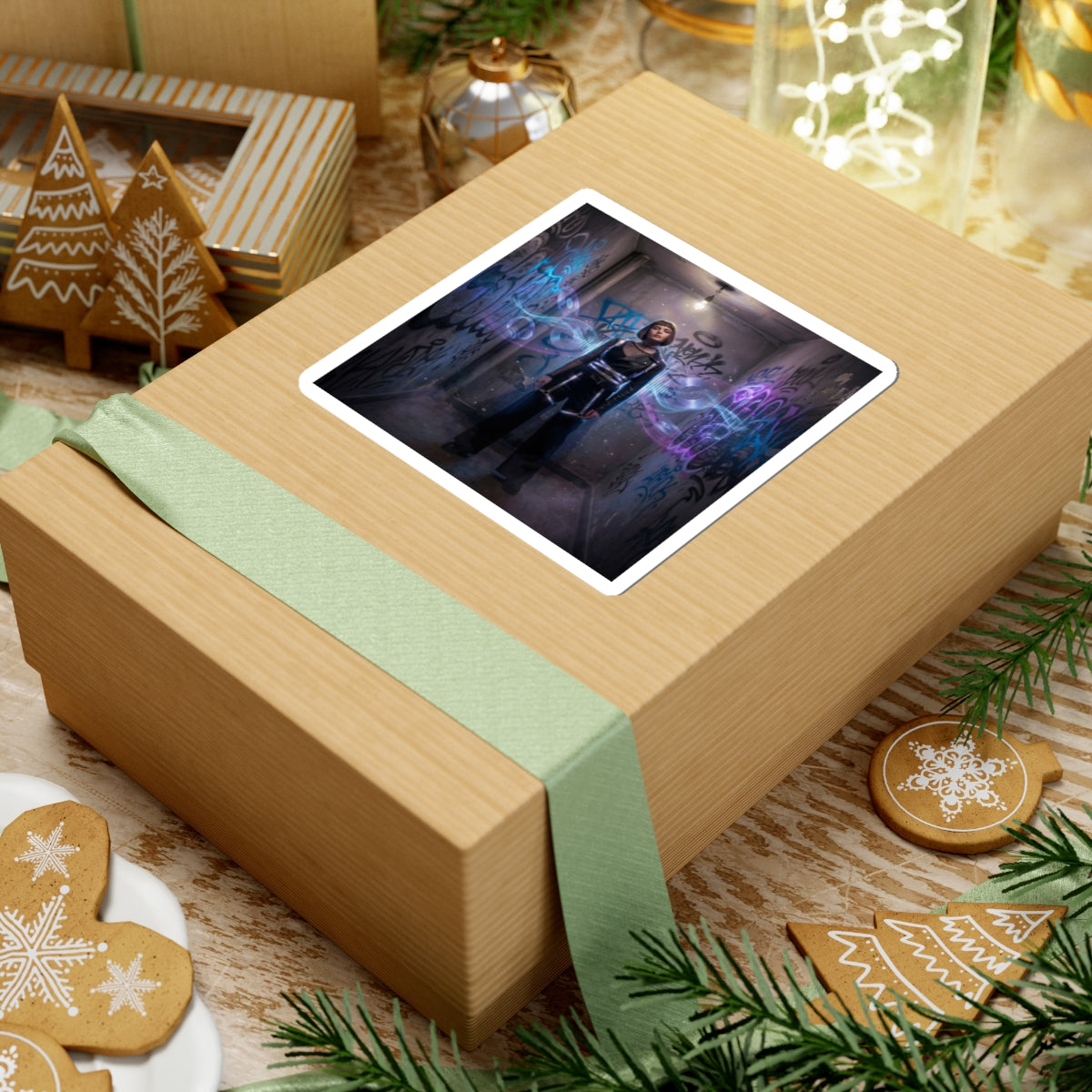 Avant-garde Kiss-Cut Sticker Decal