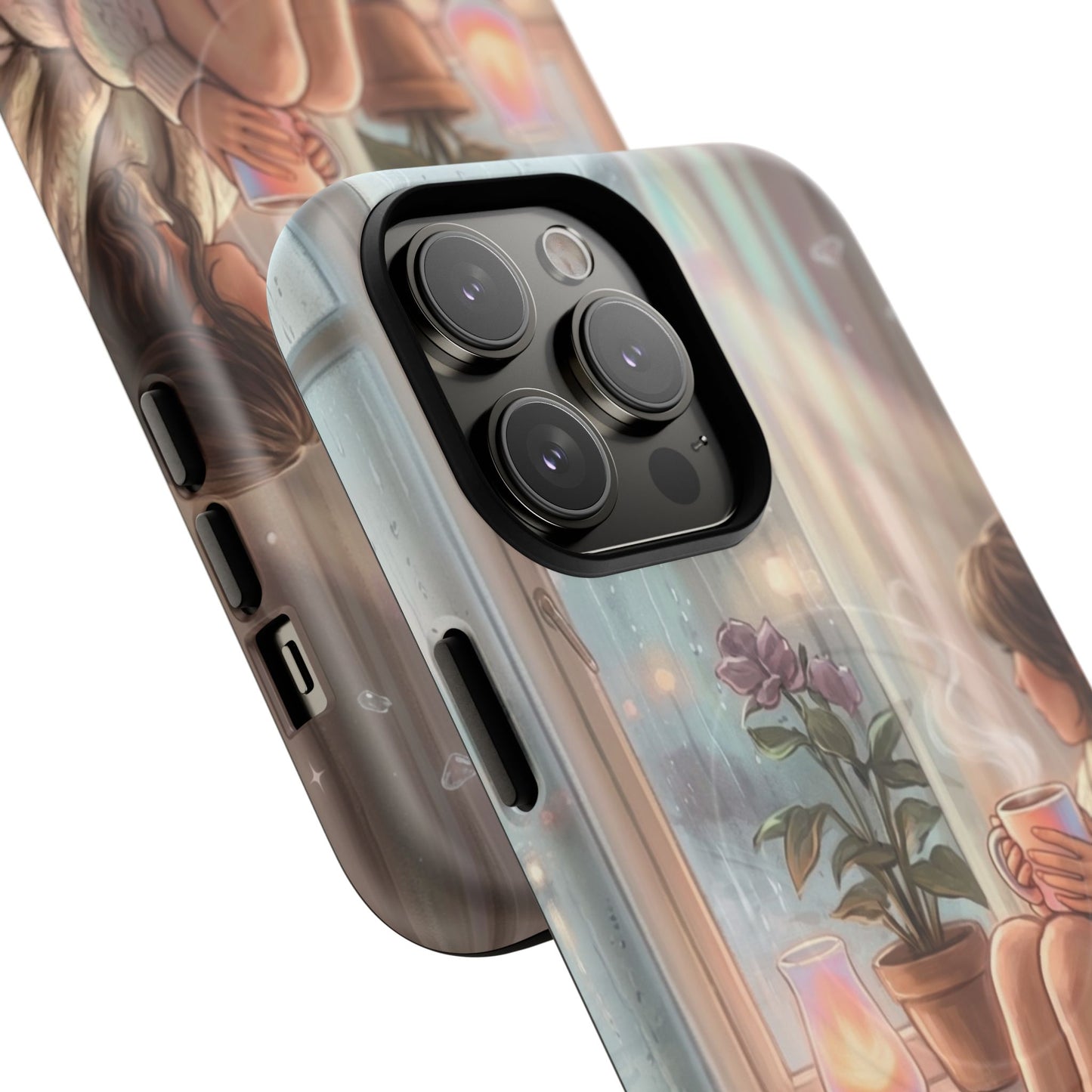 Cozy Rainy Day Tough Magnetic Phone Case — iPhone Cover