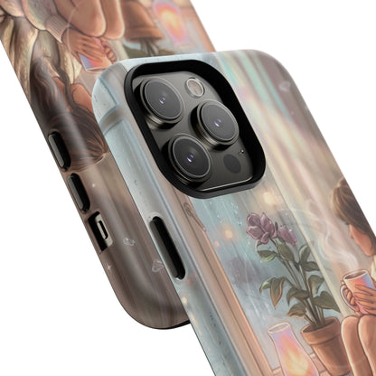 Cozy Rainy Day Tough Magnetic Phone Case — iPhone Cover