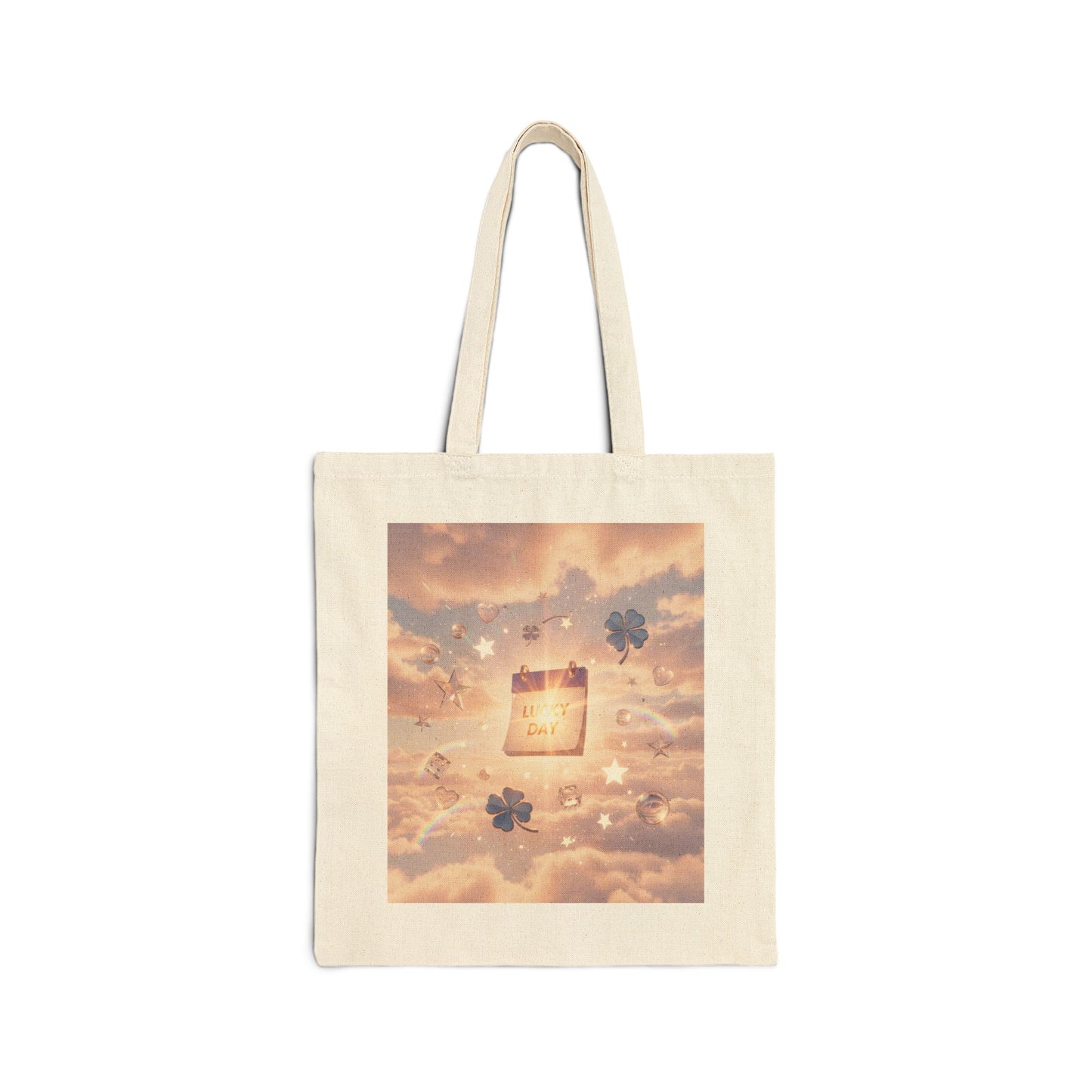 Lucky Day Canvas Tote Bag