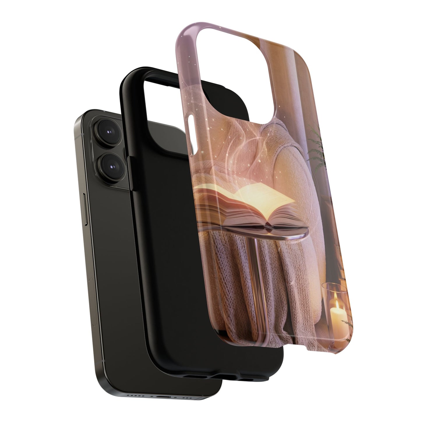 Rincón Mágico de Lectura - Funda Magnética Resistente para Teléfono — Carcasa para iPhone
