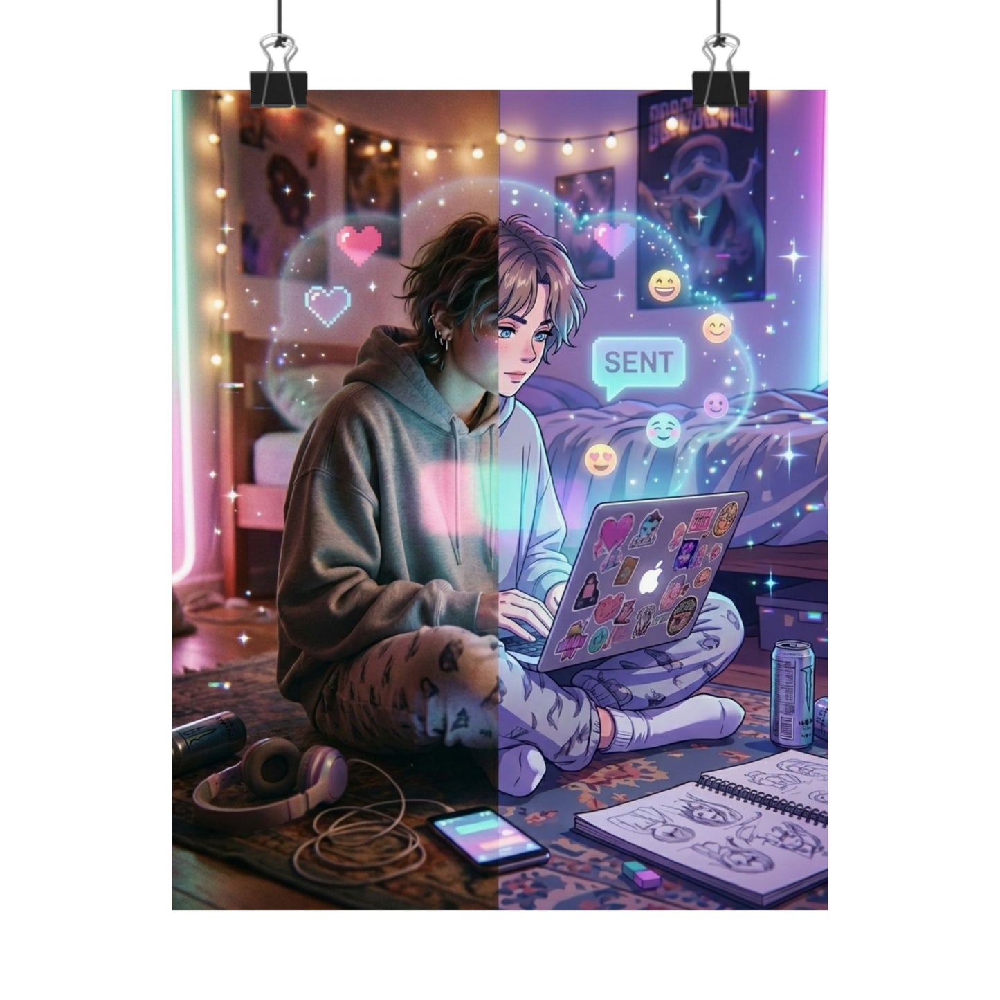 Surrealism - Matte Vertical Art Print