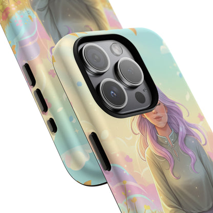 Tranquil Meadow Escape Tough Magnetic Phone Case — iPhone Cover