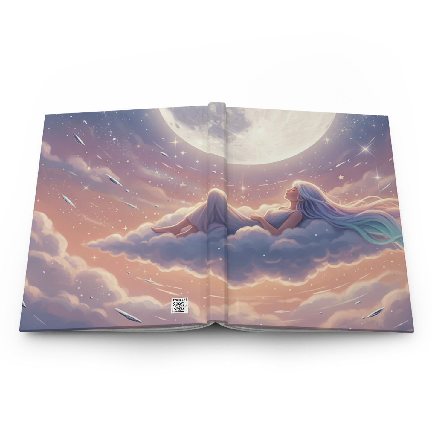 Luminous Night Sky - Hardcover Journal