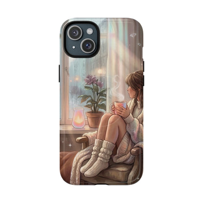 Cozy Rainy Day Tough Magnetic Phone Case — iPhone Cover