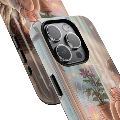 Cozy Rainy Day Tough Magnetic Phone Case — iPhone Cover