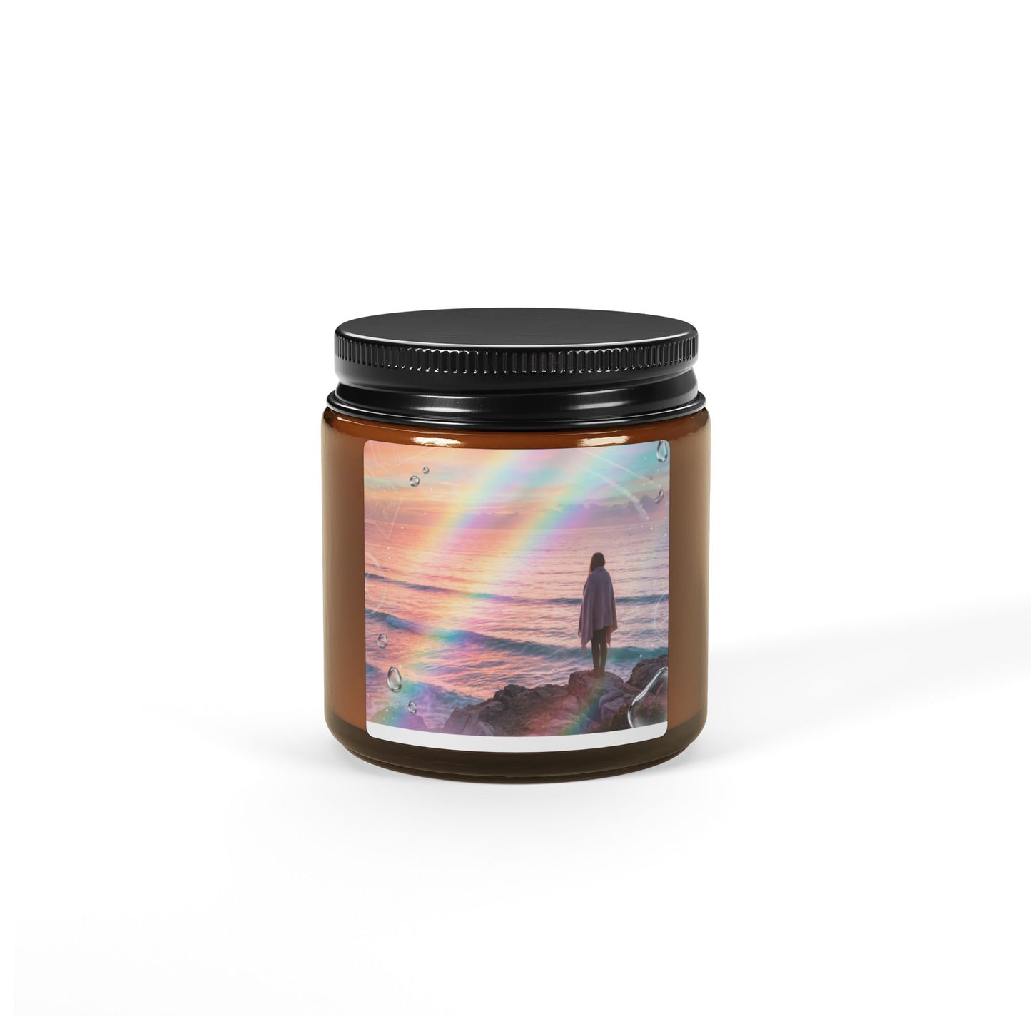 Wanderlust - Vela aromática de soja en tarro ámbar