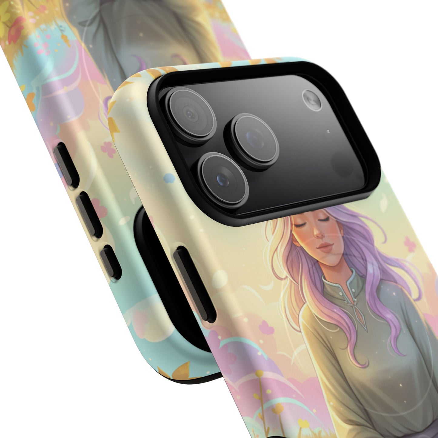 Tranquil Meadow Escape Tough Magnetic Phone Case — iPhone Cover