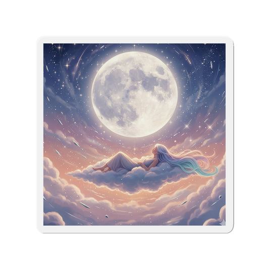 Luminous Night Sky Die-Cut Magnets