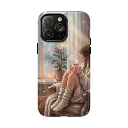 Cozy Rainy Day Tough Magnetic Phone Case — iPhone Cover