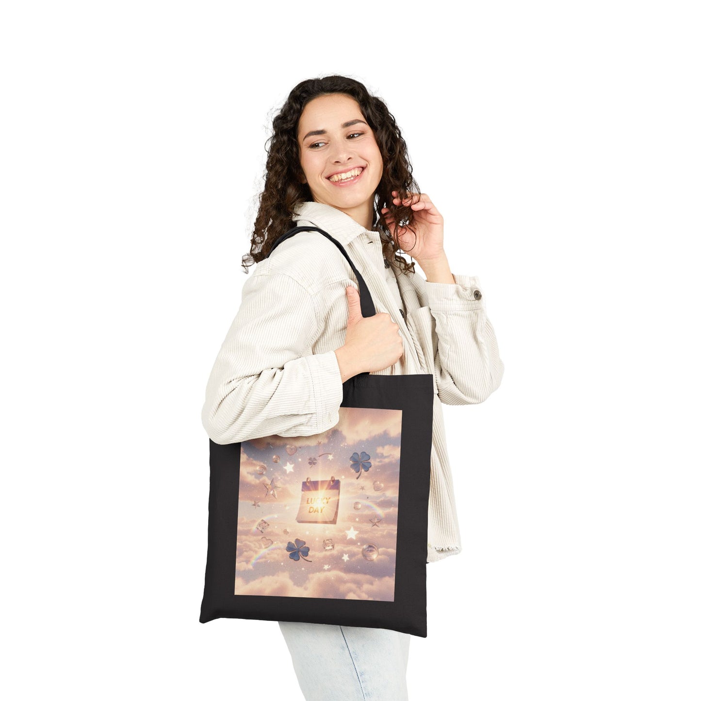 Lucky Day Canvas Tote Bag