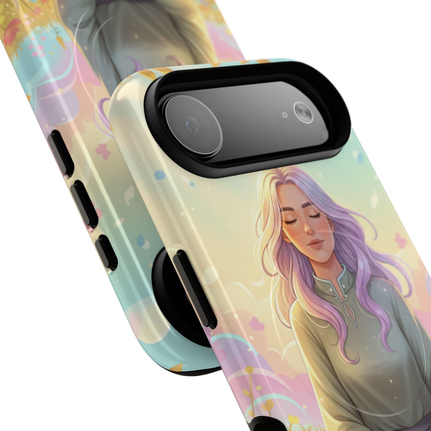 Tranquil Meadow Escape Tough Magnetic Phone Case — iPhone Cover