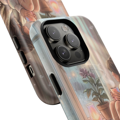 Cozy Rainy Day Tough Magnetic Phone Case — iPhone Cover