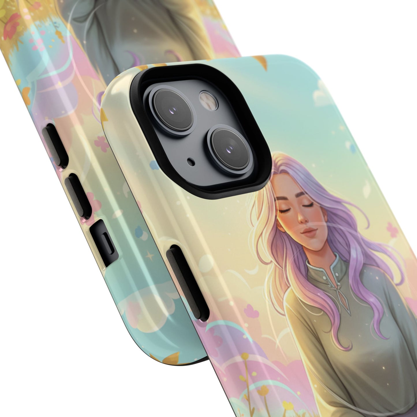 Tranquil Meadow Escape Tough Magnetic Phone Case — iPhone Cover