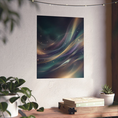 Sound Waves - Matte Vertical Art Print