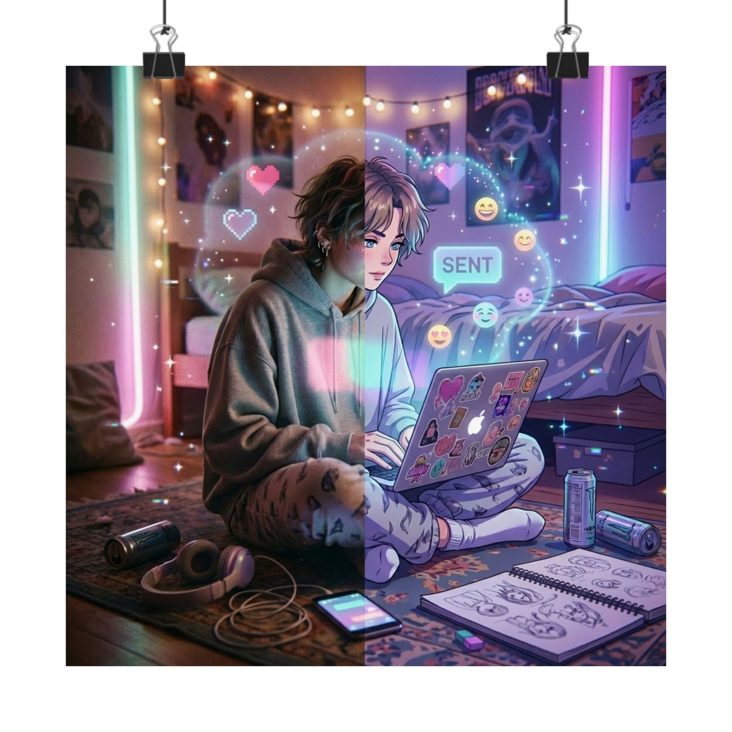 Surrealism - Matte Vertical Art Print