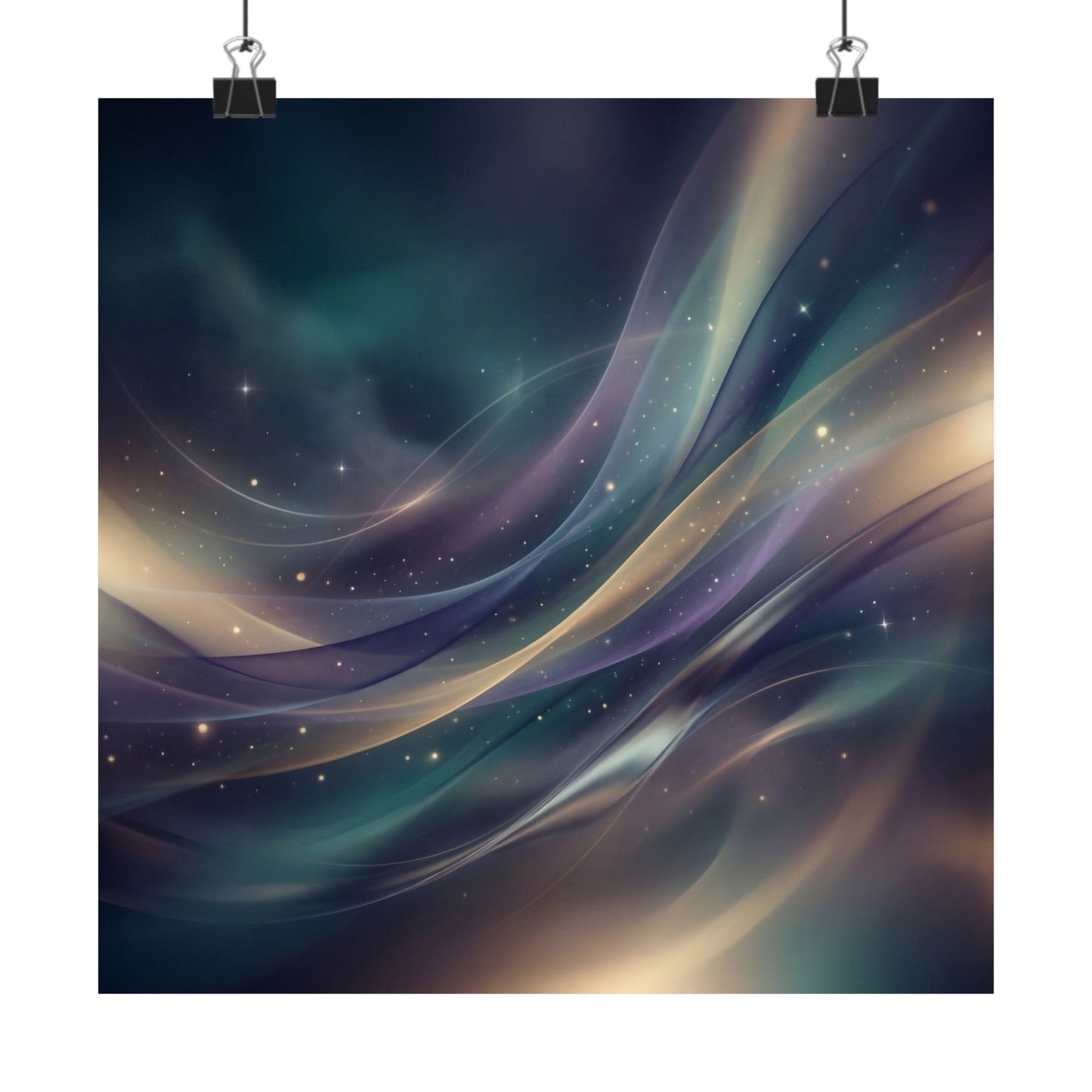 Sound Waves - Matte Vertical Art Print