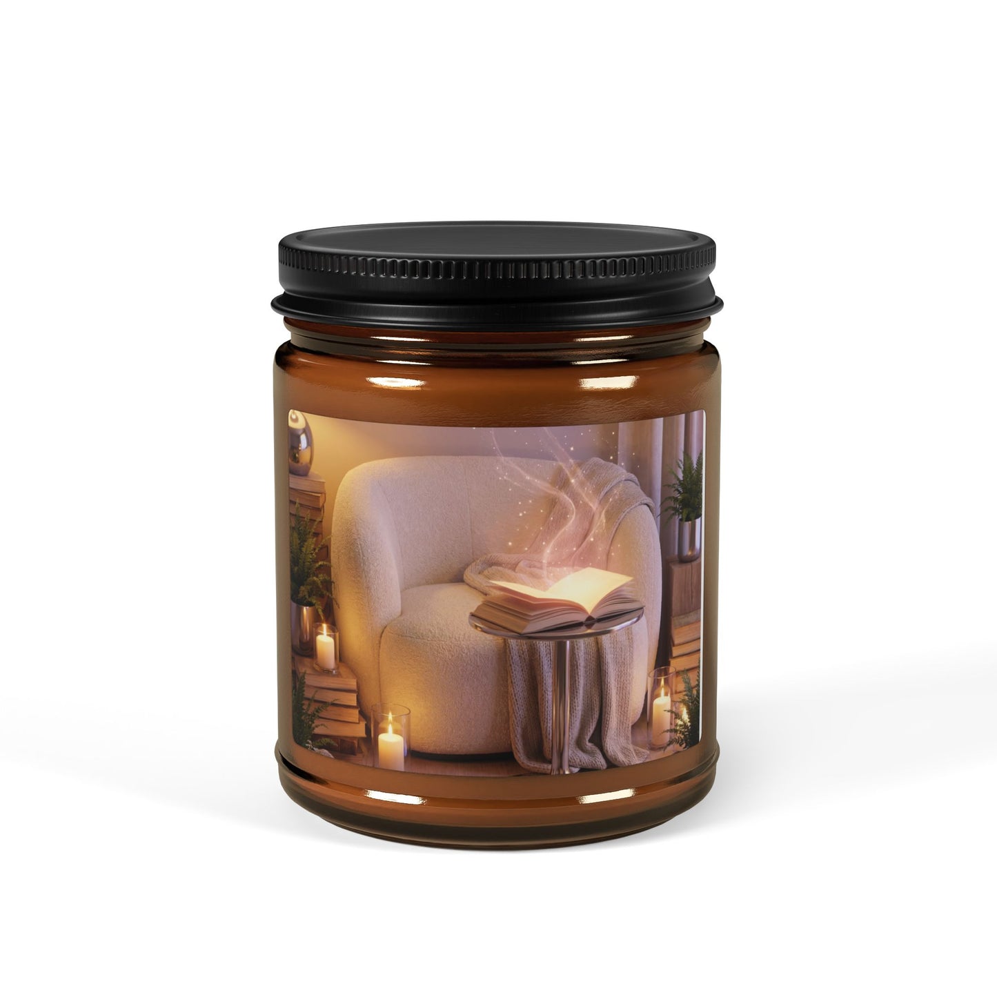 Magical Reading Corner - Amber Jar Soy Scented Candle