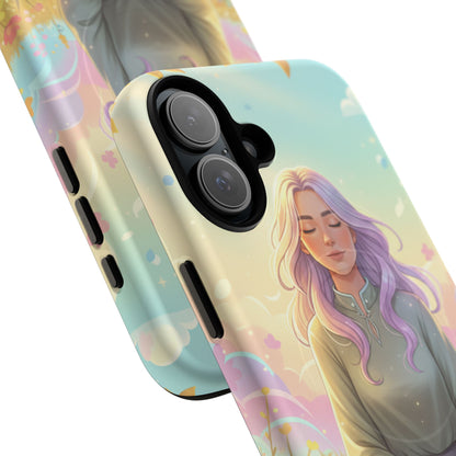 Tranquil Meadow Escape Tough Magnetic Phone Case — iPhone Cover