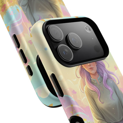 Tranquil Meadow Escape Tough Magnetic Phone Case — iPhone Cover