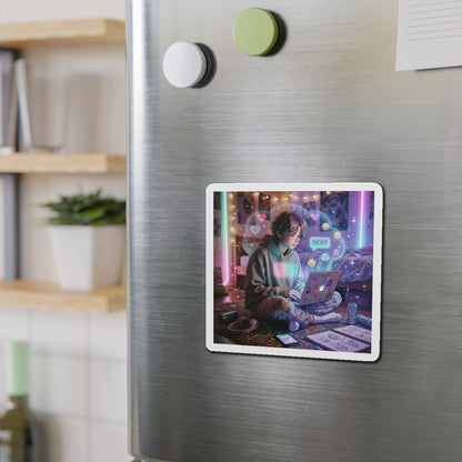 Surrealism Die-Cut Magnets