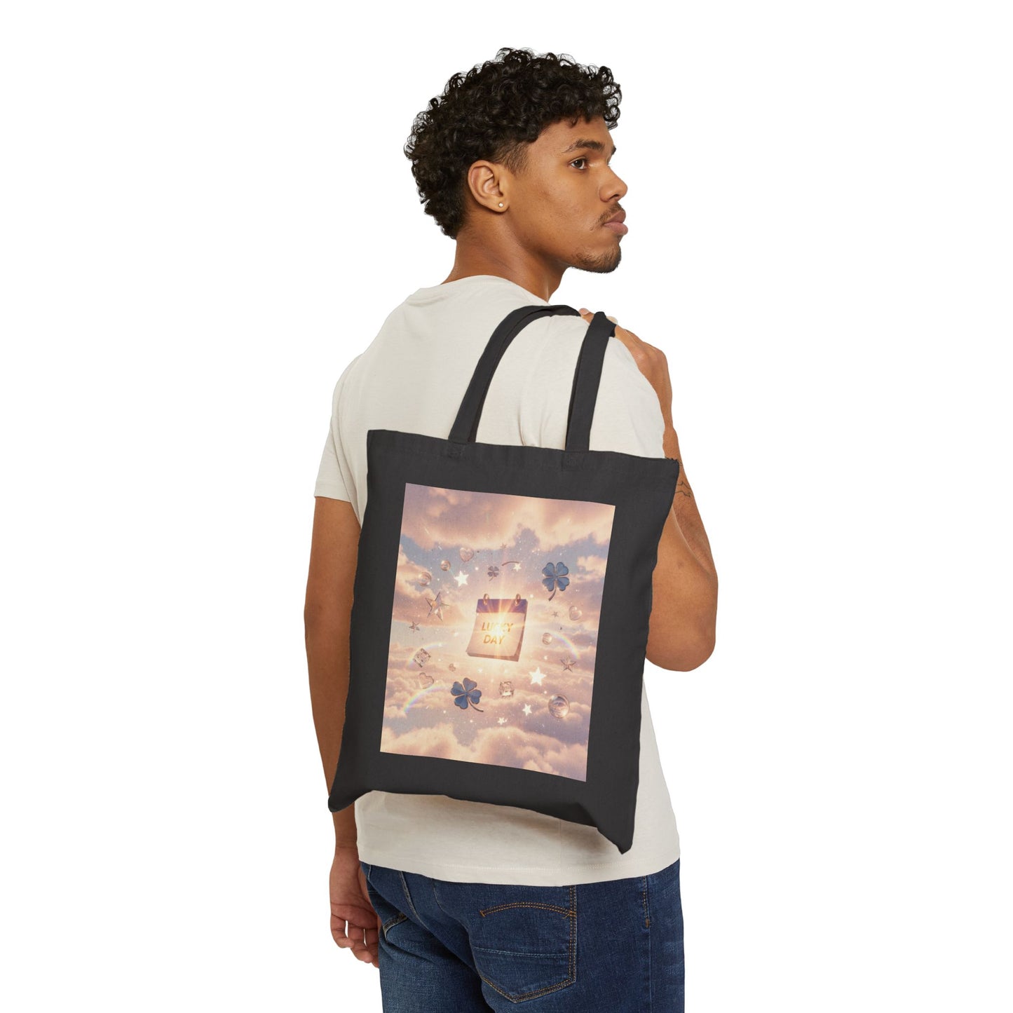 Lucky Day Canvas Tote Bag