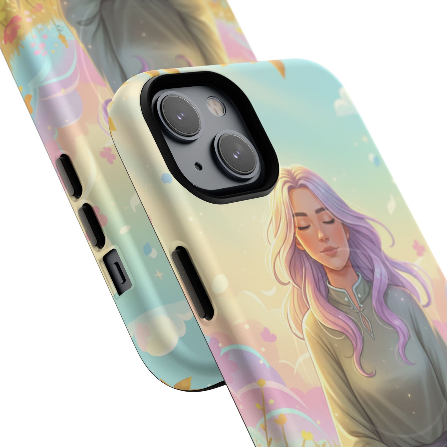 Tranquil Meadow Escape Tough Magnetic Phone Case — iPhone Cover