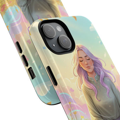 Tranquil Meadow Escape Tough Magnetic Phone Case — iPhone Cover