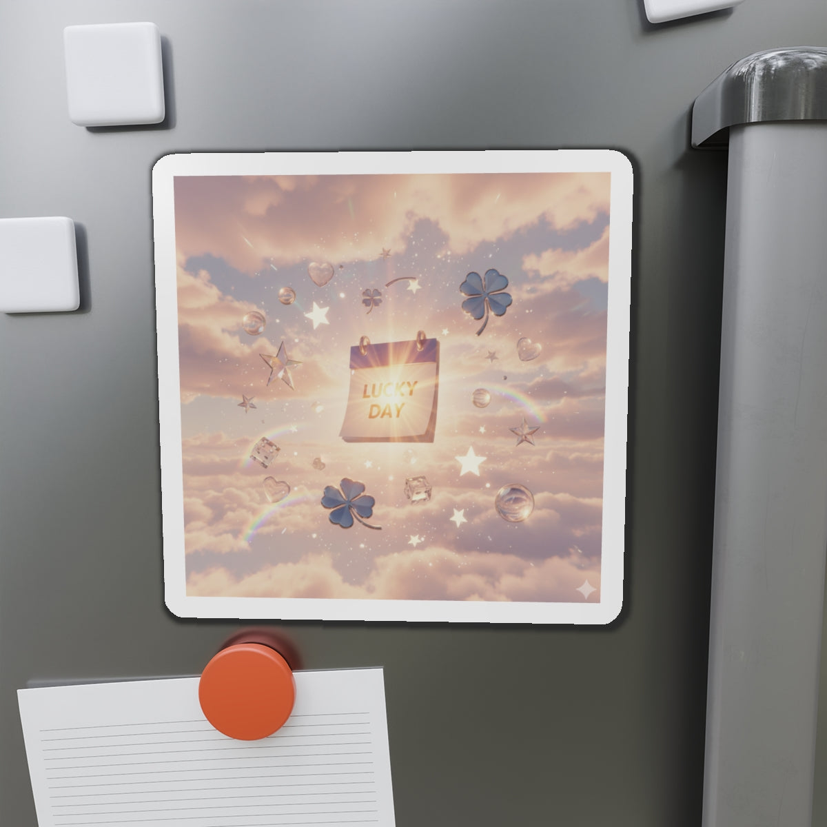 Lucky Day Die-Cut Magnets