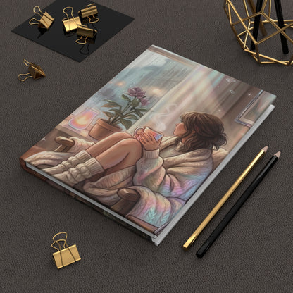 Cozy Rainy Day - Hardcover Journal