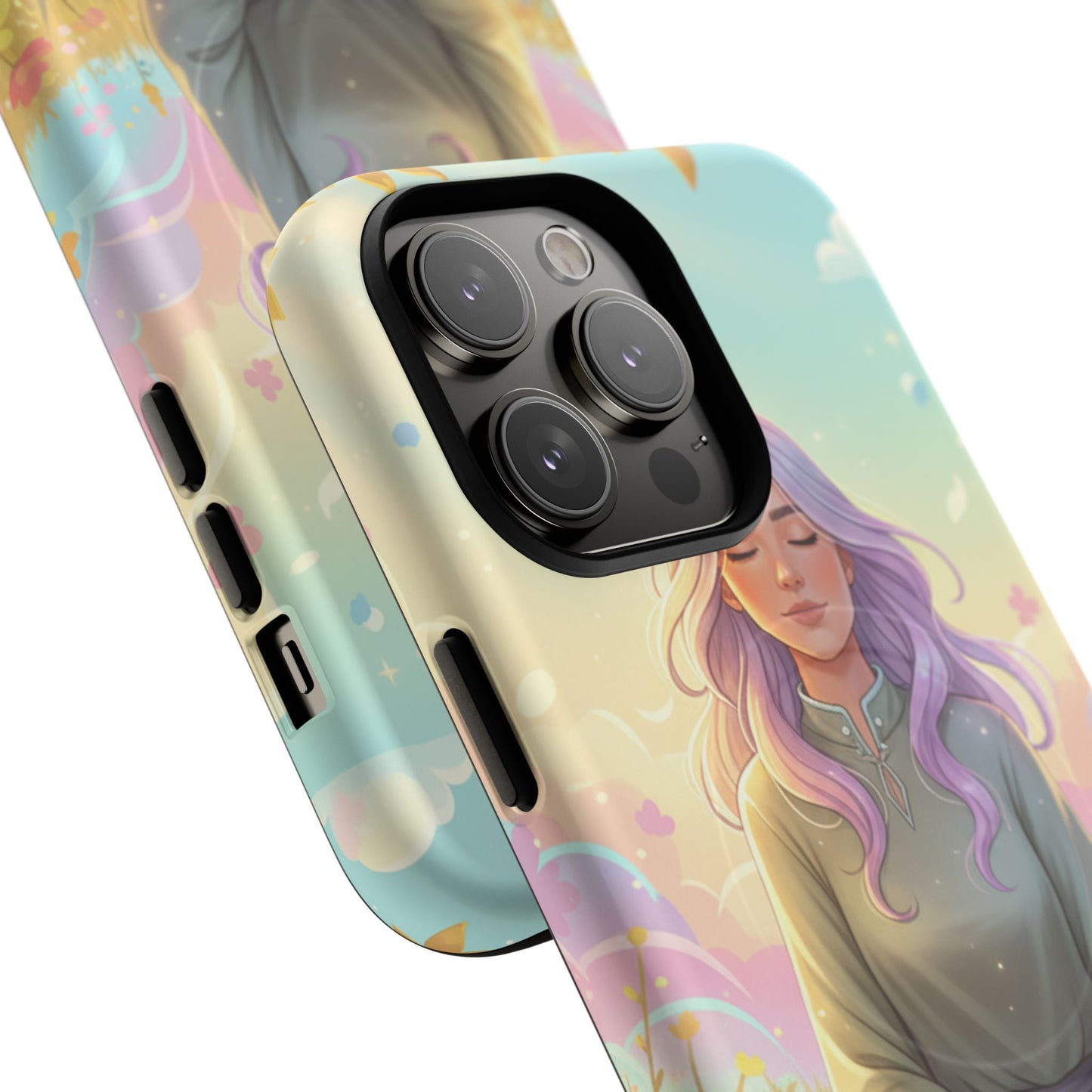 Tranquil Meadow Escape Tough Magnetic Phone Case — iPhone Cover