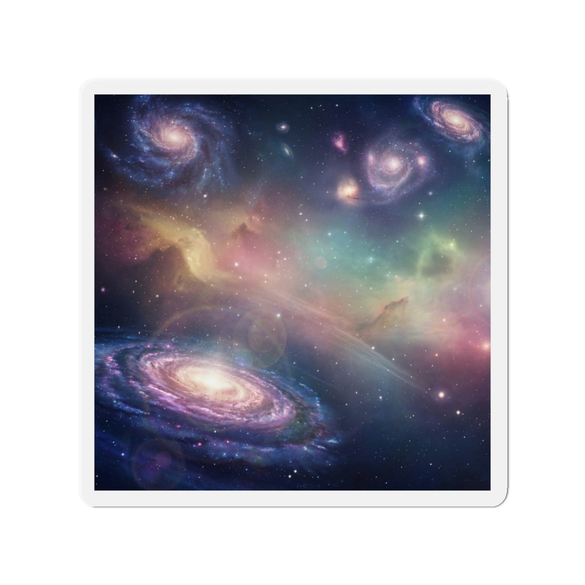 Nebulae - Die-Cut Magnets