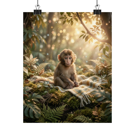 Lush Baby - Matte Vertical Art Print
