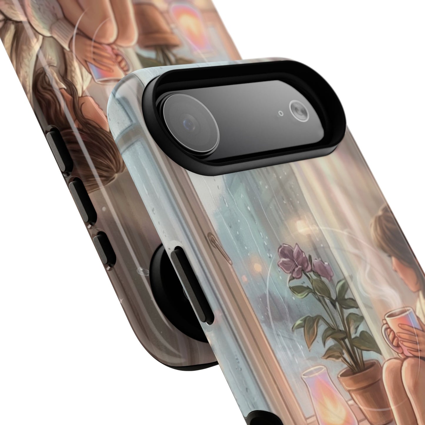 Cozy Rainy Day Tough Magnetic Phone Case — iPhone Cover