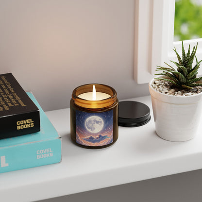 Luminous Night Sky - Amber Jar Soy Scented Candle