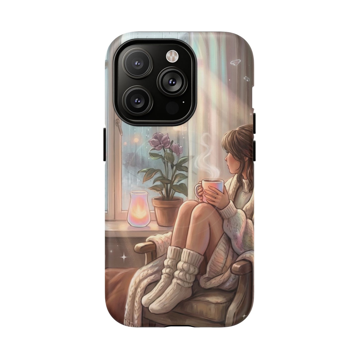 Cozy Rainy Day Tough Magnetic Phone Case — iPhone Cover