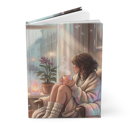 Cozy Rainy Day - Hardcover Journal