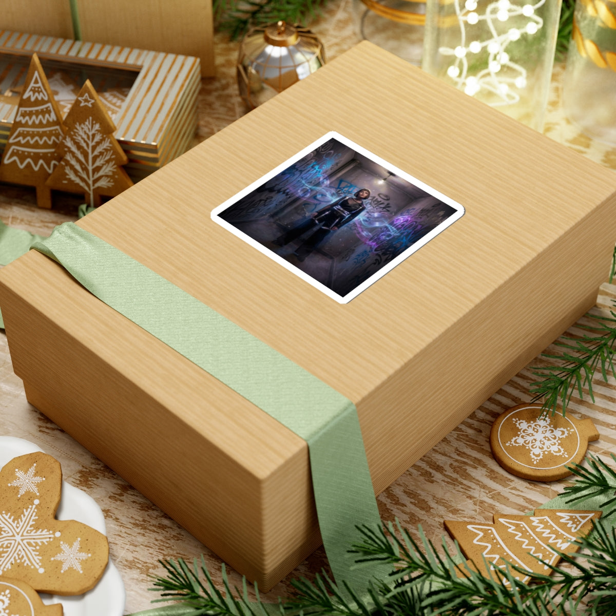 Avant-garde Kiss-Cut Sticker Decal