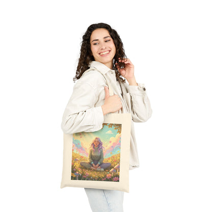 Tranquil Meadow Escape - Canvas Tote Bag