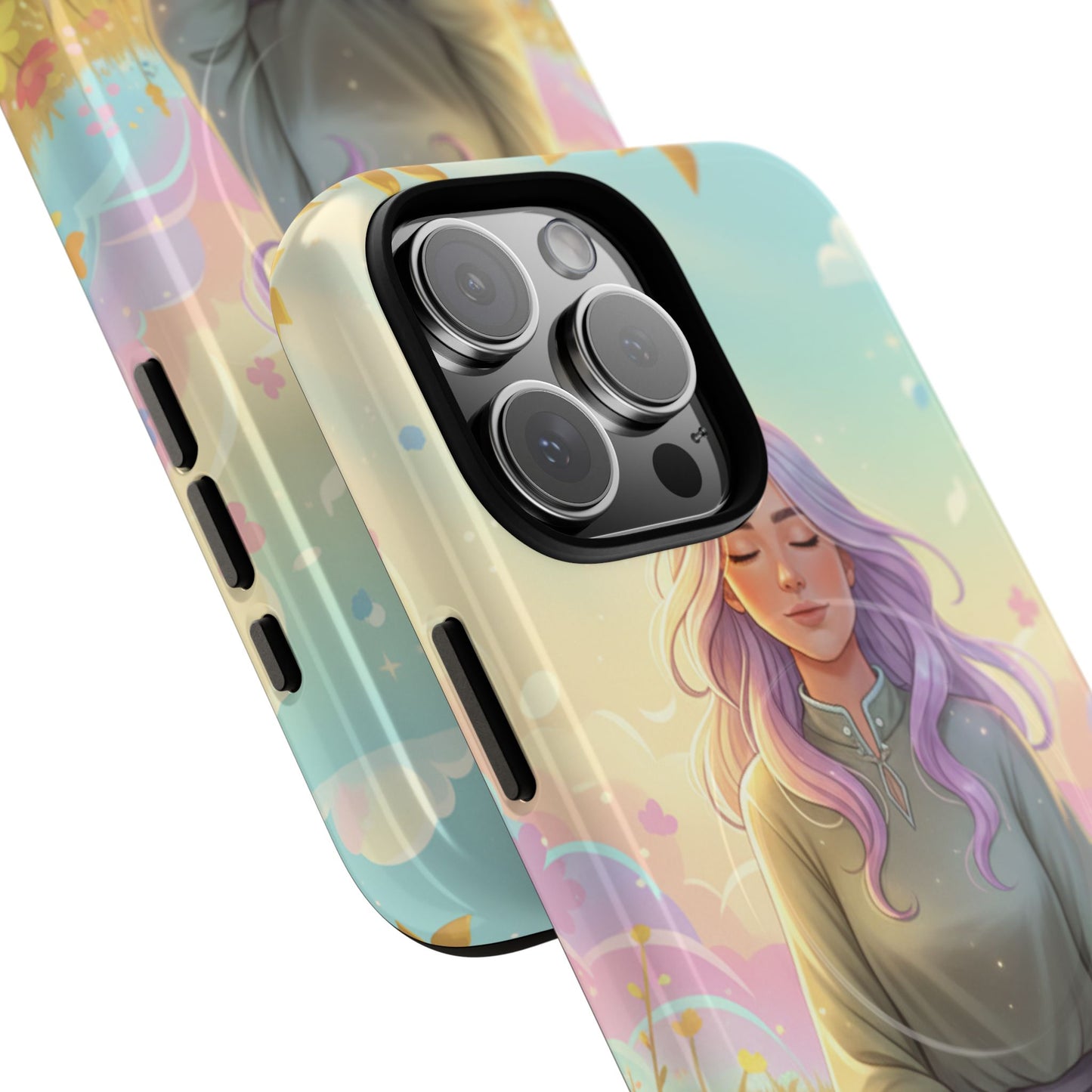 Tranquil Meadow Escape Tough Magnetic Phone Case — iPhone Cover