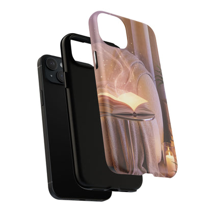 Rincón Mágico de Lectura - Funda Magnética Resistente para Teléfono — Carcasa para iPhone