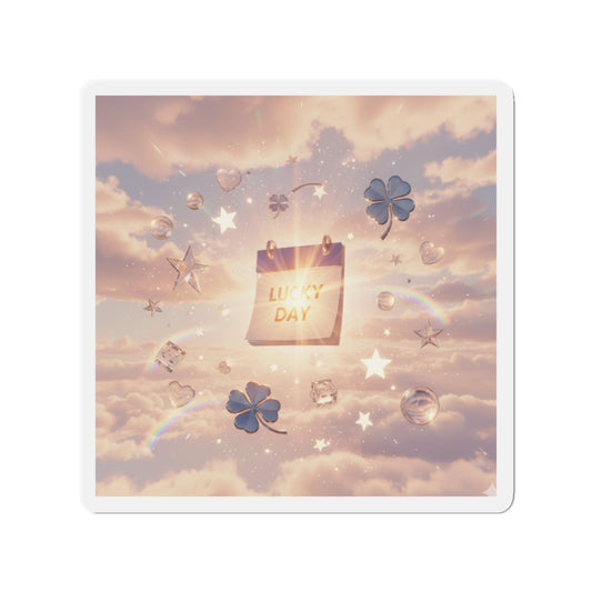 Lucky Day Die-Cut Magnets